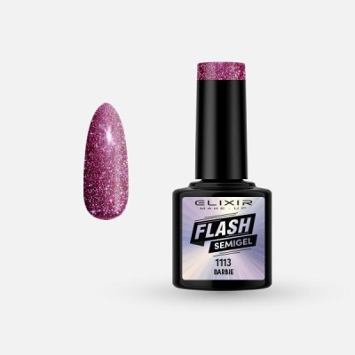 Ημιμόνιμο βερνίκι Flash 8ml – 1113 (Barbie)