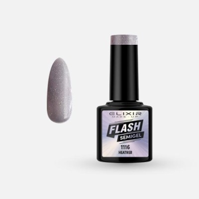 Ημιμόνιμο βερνίκι Flash 8ml– 1116 (Heather)