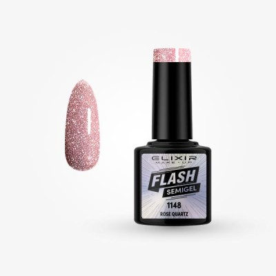Ημιμόνιμο βερνίκι Flash 8ml – 1148 (Rose Quartz)