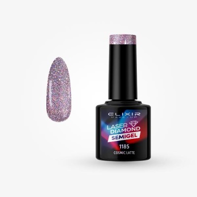Ημιμόνιμο βερνίκι Laser Diamond 8ml – 1185 (Cosmic Latte)