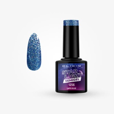 Ημιμόνιμο βερνίκι Star Light 8ml – 1256 (Lapis Blue)