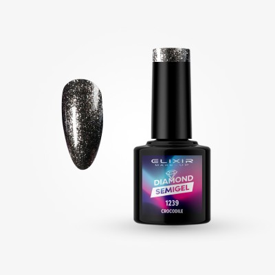 Ημιμόνιμο βερνίκι  Diamond 8ml – 1239 (Crocodile)