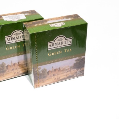 Τσάι Ahmad Tea  Διάφορες Γεύσεις - Πράσινο Τσάι, Συσκευασία 100 Φακελάκια