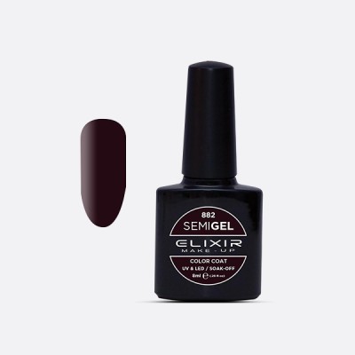 Ημιμόνιμο βερνίκι 8ml - 882 (Wine)