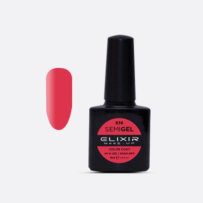 Ημιμόνιμο βερνίκι 8ml - 836 (Pink Sherbet)