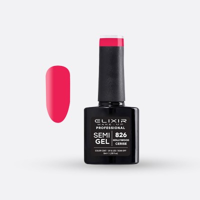 Ημιμόνιμο βερνίκι 8ml - 826 (Hollywood Cerice)