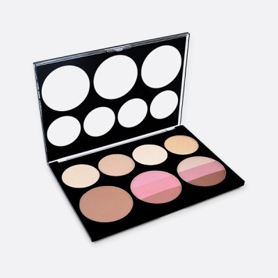 Pro. Blush & Highlighter Palette 835