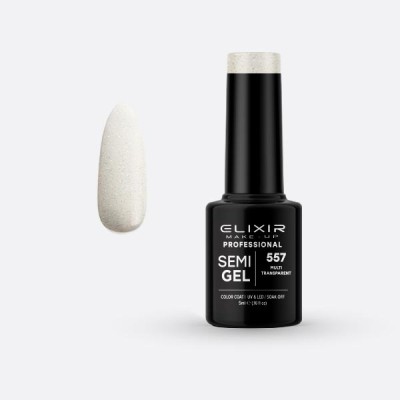 Ημιμόνιμο βερνίκι 5ml - 557 (Multi Transparent)
