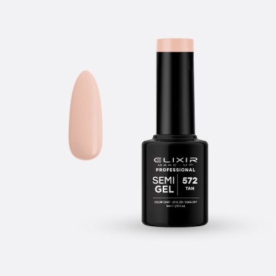 Ημιμόνιμο βερνίκι 5ml - 572 (Tan)