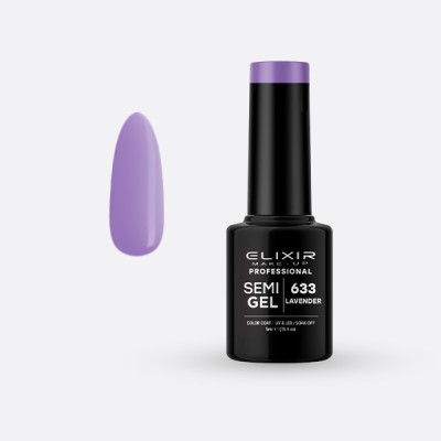 Ημιμόνιμο βερνίκι 5ml - 633 (Lavender)