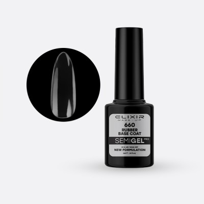 Ημιμόνιμο βερνίκι 5ml – 660 (Rubber Base Coat)