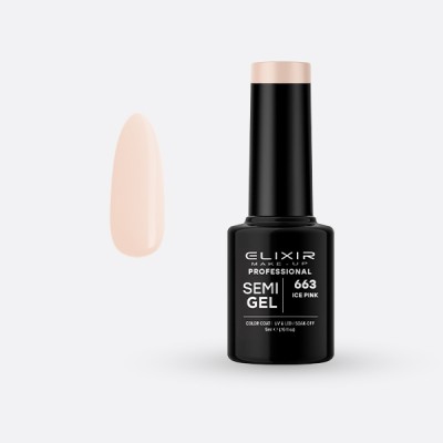 Ημιμόνιμο βερνίκι 5ml – 663 (Ice Pink)