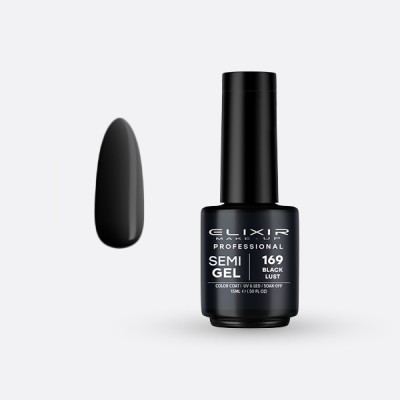 Pro. Ημιμόνιμο βερνίκι 15ml – 169 (Black Lust)